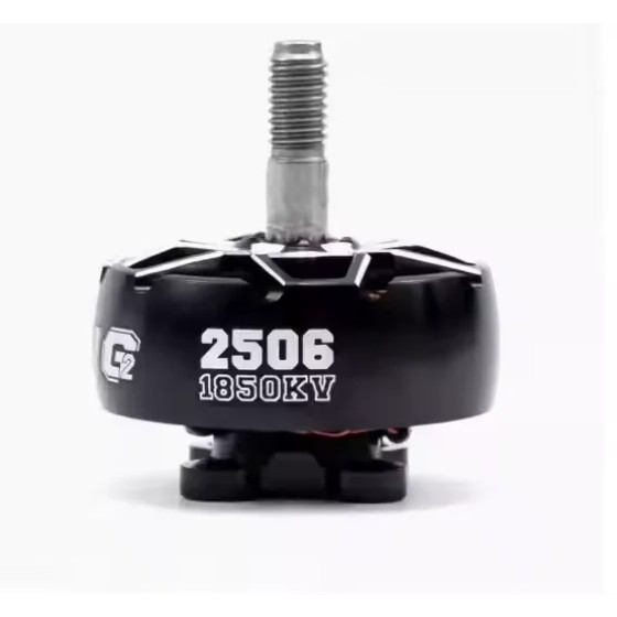 IFlight XING2 2506 1500KV/1850KV Motor sin escobillas con eje de titanio de 5mm Compatible con hélice de 5-6 pulgadas para RC Racing Drone